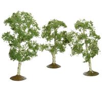 Bachmann Trains - SCENE SCAPES - 3"- 4" ASPEN TREES (3 per box) - HO (US IMPORT)