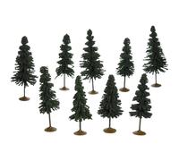 Bachmann Trains - SCENE SCAPES - 3""- 4"" SPRUCE TREES (9 per box) - N