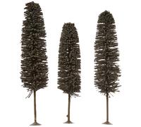Bachmann Trains - SCENE SCAPES - 8""- 10"" CEDAR TREES (3 per box) - O Scale