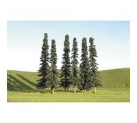 Bachmann Trains - SCENE SCAPES - 8"- 10" CONIFER TREES (3 per box) - (US IMPORT)