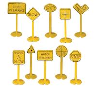 Bachmann Trains - Scenery Accessories - RAILROAD & STREET SIGNS (24 pcs) - HO Scale