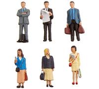 Bachmann Trains Scenescapes Standing Platform Passengers Miniature Figures (6Piece)
