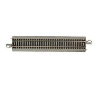 Bachmann Trains - Snap-Fit E-Z TRACK 9 STRAIGHT TRACK - BULK (50 pcs) - NICKEL SILVER Rail With Gray Roadbed - HO Scale