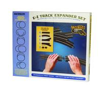 Bachmann Trains - Snap-Fit E-Z TRACK LAYOUT EXPANDER SET - STEEL ALLOY Rail With Black Roadbed - HO Scale