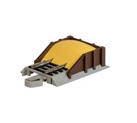 Bachmann Trains - Snap-Fit E-Z Track® - Sand Bumpers with Nickel Silver Rails (2 per Card) - HO Scale