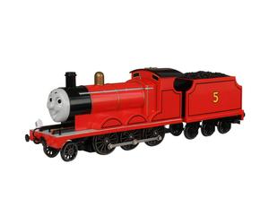 Bachmann Trains - THOMAS & FRIENDS JAMES THE RED ENGINE w/Moving Eyes - HO Scale