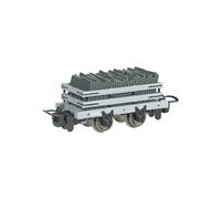 Bachmann Trains - Thomas & Friends Narrow Gauge Slate Wagon with Load #136 - HO Model That Runs On N Scale Track
