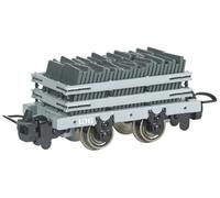 Bachmann Trains - Thomas & Friends™ Narrow Gauge Slate Wagon with Load #136 - HO Model That Runs On N Scale Track