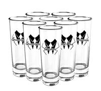 BachpartyGifts Groomsmen Shot Glasses Set of 8, Bachelor Party Favors Accessories Decorations, Groomsmen Proposal Gifts, Wedding Shot Glasses, Holds 2oz (Groomsman-1)