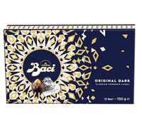 Baci Original Dark Chocolate Truffles with Hazelnut, Gift Box, Gluten Free, 150 g (Pack of 1)