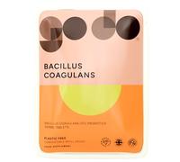 Bacillus Coagulans Probiotics for Gut Health 500 Million CFU Live Tablets in Compostable Refill Pouch Spore Probiotics Plastic Free Food Supplement Made in UK Godo