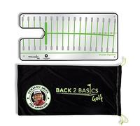 BACK 2 BASICS GOLF Pro Path Golf Putting Mirror - Portable Putting Mirror Training Aid for Golf - Perfect Swing Alignment Mirror - Enhance Indoor/Outdoor Golf Practice
