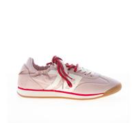 BACK 70 women shoes Rocket sneaker nude nylon and suede double laces