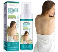 Back Acne Spray, Back Acne Treatment Spray, Acne Spray for Back and Body, Tea Tree Oil Back Acne Solution, Body Back Acne Solution, 120 ml