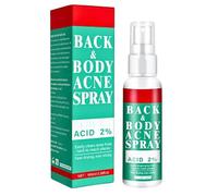 Back Acne Treatment Spray, Face & Body Acne Spray, Fast-Drying Body Spra y Moisturiser for Women & Men, Spots & Acne Scar Treatment for Back, Chest, Butt, Cleans Pore, Soothes Redness