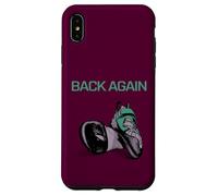 Back Again Rock Climbing Graphic Bouldering Shoe Design Case for iPhone XS Max