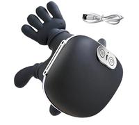 Back and Neck Massager - Electric Deep Massage Device, Rechargeable with Heat Function, Portable Muscle Relaxing | Home, Office, Recovery After The al