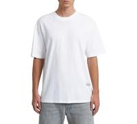 Back Applique Relaxed T-Shirt - White - Men XL