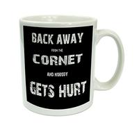 Back Away From The Cornet And Nobody Gets Hurt Funny Brass Band Mug Gift