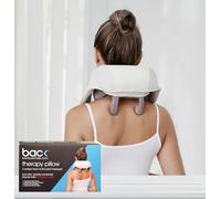 BACK BackPainHelp Neck and Shoulder Massager with Heat, Deep Tissue, Kneading Neck Massager for Pain Relief. Re-Chargeable, Portable, Hands Free (Grey)