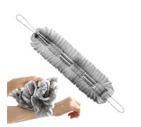Back Bath Scrubber, 2 in 1 Shower Scrubber, Body Wash with Rope Handles, Quick Drying Puff Sponge for Dead Skin Removal Enhance Your Experience