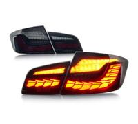 Back Beam Compatible With BMW For F10 F18 2011-2017 Auto DRL Fog Rear Trailer Lamps Turning Signal Voiture Plug And Play Car Tail Lights(Smoked)
