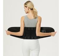 Back Brace For Men And Women - Back Support Belt To Stabilize The Lumbar Vertebrae During Sports And Work - Compression With Double Adjustment Straps