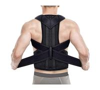 Back Brace Posture Corrector Spinal Support, Adjustable Breathable Straight Back for Men Women Shoulder Lumbar Brace Teenager Hunchback Sitting Posture Adjustment (Size : XL)