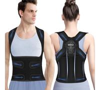 Back Brace Support Posture Corrector: Adjustable Shoulder Neck Lumbar Belt Strap - Breathable Back Braces Correction for Women and Men - Upper Lower Back Straightener Support for Spine Hunchback - L