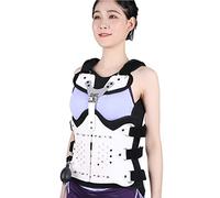 Back Braces Lumbar Spine Orthosis Thoracolumbar Fixed Brace Treat Kyphosis Wedge & Burst Fractures Upper Spine Injuries Support,Women