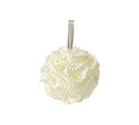 Back Brush for Showering Loofah Sponge 60g/Piece Soft Texture and Very Durable，Exfoliating Shower Sponge Body Scrub Loofah Set of 4 Assorted Colors Milk Bath Tub (White, One Size)