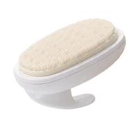 Back brush for the shower, built-in soap container and non-slip | Body scrub brush for women, back, legs, skin, travel, home, salon, spa and bathroom