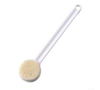 Back Brush with Long Handle and Soft Nylon Bristles for Shower Designed to Exfoliate Skin, Promote Blood Flow, and Provide a Soothing Bath Experience