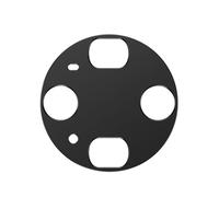 Back Camera Protector Rings Film Hollow Frame Scratchproof Frosted Protective Film Rear Lens Cover Case Phone Cover
