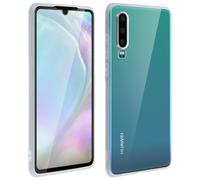 Back case + Screen Protector Tempered Glass Clear Huawei P30 -