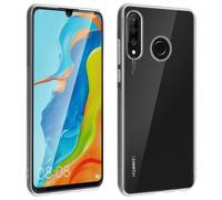 Back case + Screen Protector Tempered Glass Clear Huawei P30 Lite