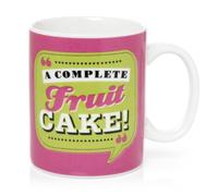 Back Chat 13 fl oz 369 ml A Complete Fruit Cake Ceramic Mug