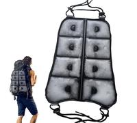 Back Cooling Pad, Adjustable Wearable Cooling Vest, Human Mat for Heat, Lightweight Sports Cooler Gear, for Golf, Fishing, Hiking, Camping, Commuting, Labor, Teens, Adults