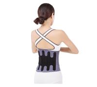Back Correction, 1Pcs Summer Breathable Back Brace Waist Support Lumbar Decompression Belt(XXL)
