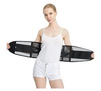 Back Correction, Lumbar Brace Support Lower Back Waist Trainer Trimmer Belt for Pain Relief(L)