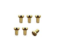 Back Cover Case Screws Replacement for Longines L4 La Grande Classique De Stainless Steel Watch Repair Screws 0.7mm (Gold)