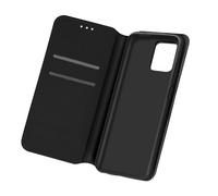 Back Cover for Galaxy A02s Wallet and stand function - black