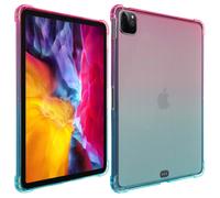 Back cover for iPad Pro 11 / Air 2022 , 2020 Flexible with Bumper - Transparent