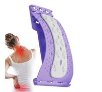 Back Cracker - Adjustable Level Traction Massager, Back Stretcher Postture Corrector | Lumbar Support Board and Spine Stretcher for Muscle Relaxation, Relieff at Home, Travel, Office