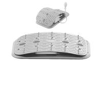 Back Cracker | Ergonomic Traction Device Massage - Lower Back Cracking Lumbar Massager | for Shoulder Muscle Scoliosis Exercise Office Travel Yoga Workout Chair Bench Meditation Adults Men