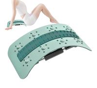 Back Cracker, Lumbar Back Cracker with Magnet Massager, Fitness Stretching Equipment Spine Deck Cracking Massager for Travel Offices Bedroom Apartment Gym Dorm Living Room