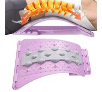 Back Cracking Device | Ergonomic Lumbar Stretcher Board,Back Massager for Scoliosis | for Athletes Daughter Family Friends Men Women Boys Girls Youth Teens