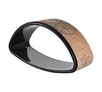 Back Cracking Wheel, Arch Shape Yoga Wheel, Cork Fitness Wheel, Anti-Slip Back Stretcher Wheel, Non-Slip Exercise Wheel for Backbends Discomfort Relief Pilates Relaxation Balance