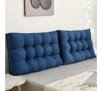 Back Cushion for Sofa and Bed, Headboard Rest Reading Pillow 80x45x8cm | Lumbar Support Cushion Waist Backrest, Soft Sofa Daybed Positioning Bolster 1PC