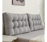 Back Cushion for Sofa and Bed, Headboard Rest Reading Pillow 80x45x8cm | Lumbar Support Cushion Waist Backrest, Soft Sofa Daybed Positioning Bolster 1PC